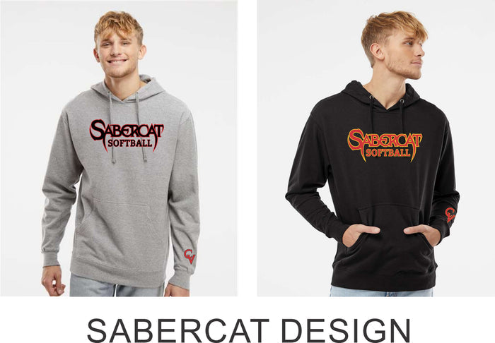 CV Softball Hoodie- Adult and Youth- 3 designs