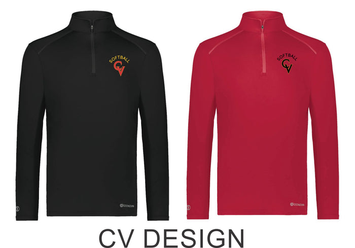 CV Softball Lightweight 1/4 Zip Pullover- Ladies and Unisex Sizes