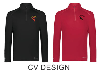 CV Softball Lightweight 1/4 Zip Pullover- Ladies and Unisex Sizes