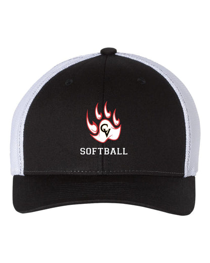CV Softball Richardson R-Flex Trucker Hat- Embroidered Design