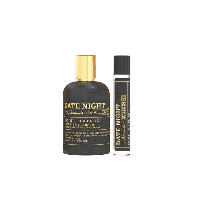 Date Night by Stallion 53 Extrait de Parfum Set ~ 100ml / 3.4 fl oz