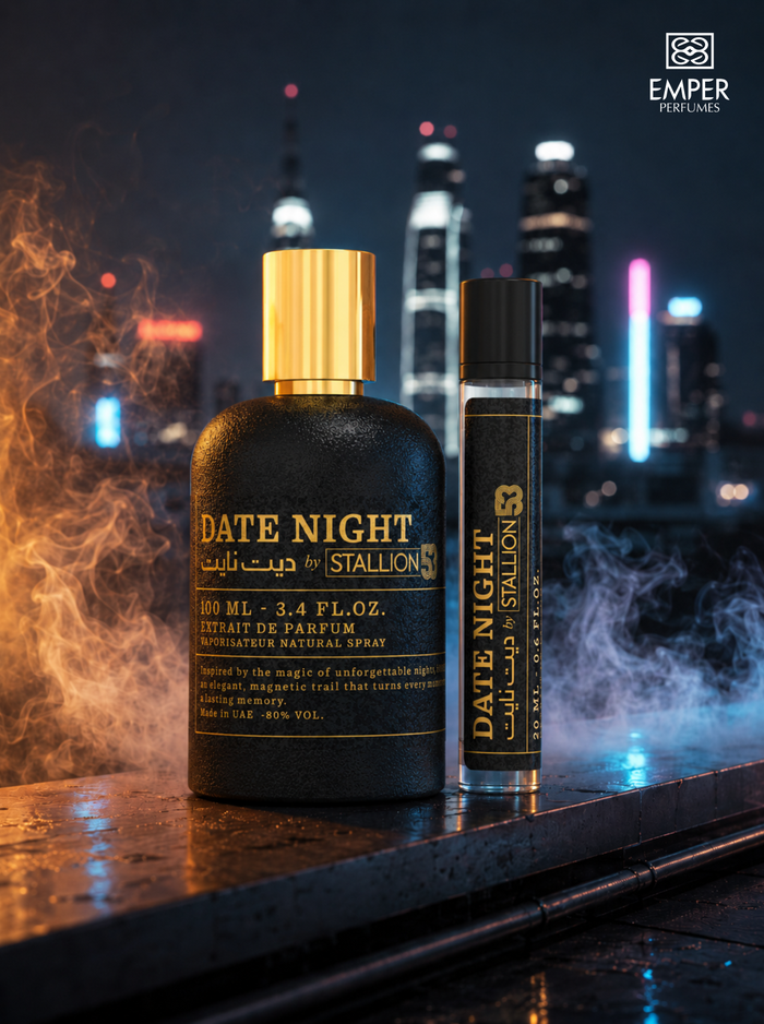 Date Night by Stallion 53 Extrait de Parfum Set ~ 100ml / 3.4 fl oz