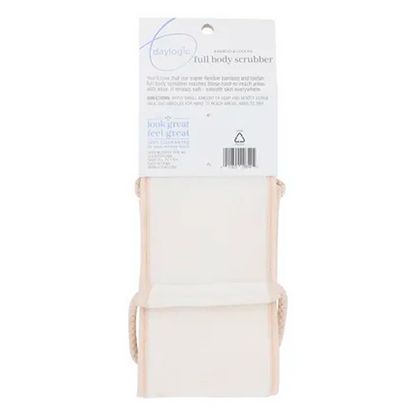Daylogic Bamboo & Loofah Exfoliate Full Body Scrubber