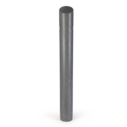 Decorative Slant Top Bollard Cover - Charcoal Gray Granite