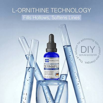 dermafill serum booster from Skin Perfection contains l-ornithine technology