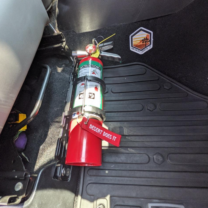 Desert Does It Quick Drop Fire Extinguisher Mount (Universal Fit)