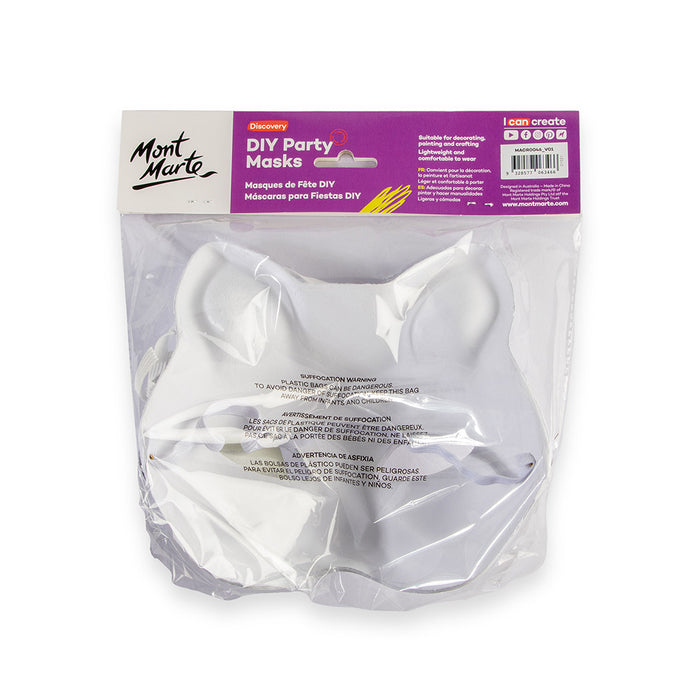 DIY Party Masks Discovery 4pc - Cat