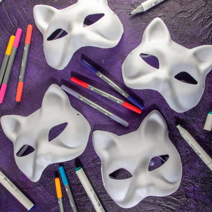 DIY Party Masks Discovery 4pc - Cat