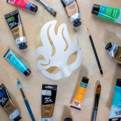 DIY Party Masks Discovery 4pc - Flame