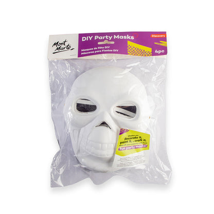 DIY Party Masks Discovery 4pc - Skull