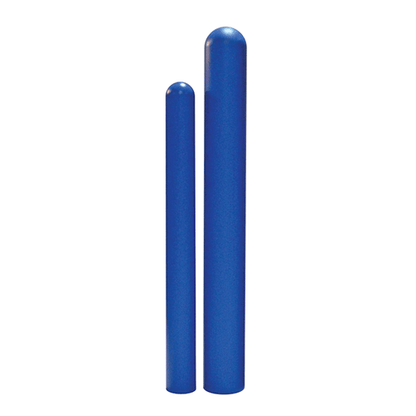 Dome Bollard Covers - Blue - Crowd Control Warehouse