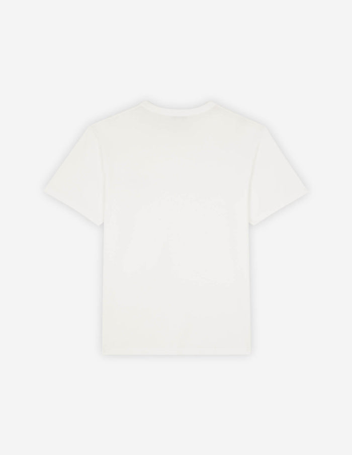 Double Monochrome Fox Head Patch Classic Tee-shirt white