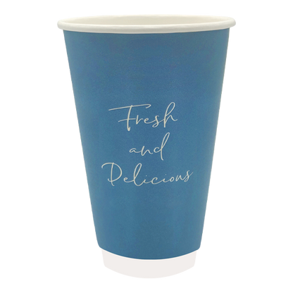 Go Pak Double Wall Paper Cups 16oz / 500 Cups Double Wall Signature Cups