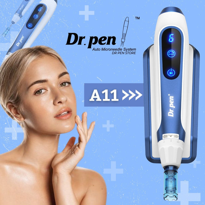 Dr Pen A11 Ultima PRO Microneedling Pen with LED Control, 6 Speed Settings - SD Cosmetics Care
