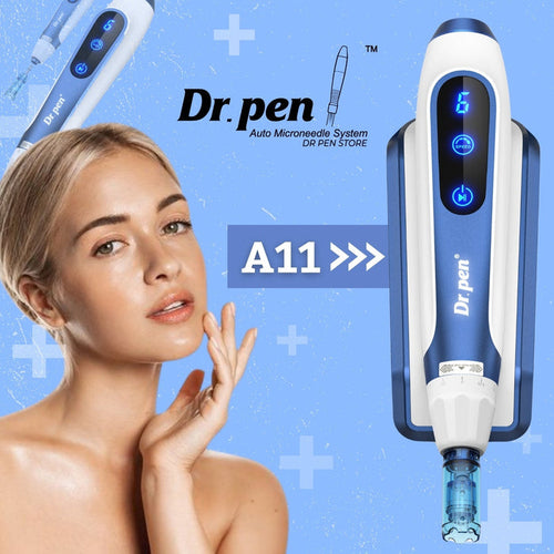 Dr Pen A11 Ultima PRO Microneedling Pen with LED Control, 6 Speed Settings - SD Cosmetics Care