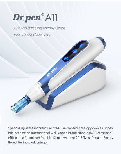 Dr Pen A11 Ultima PRO Microneedling Pen with LED Control, 6 Speed Settings - SD Cosmetics Care