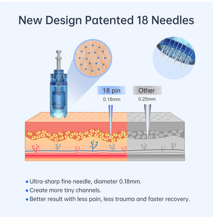 Dr Pen A11 Ultima PRO Microneedling Pen with LED Control, 6 Speed Settings - SD Cosmetics Care