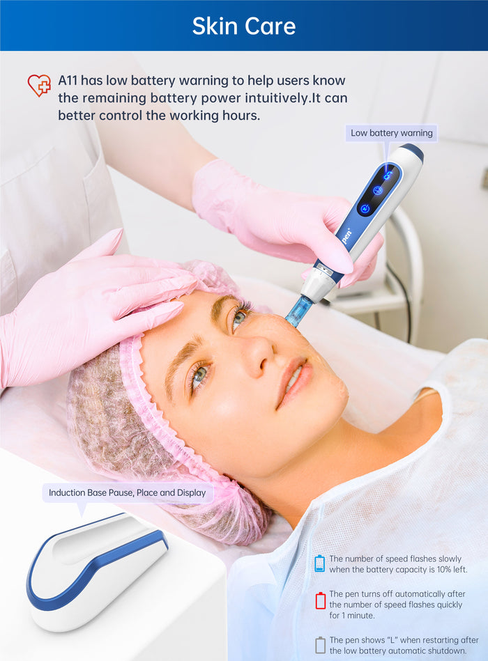 Dr Pen A11 Ultima PRO Microneedling Pen with LED Control, 6 Speed Settings - SD Cosmetics Care