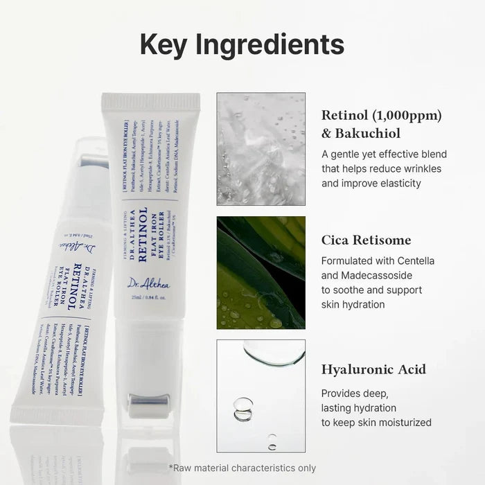 Dr.Althea Retinol Flat Iron Eye Roller 25 mL
