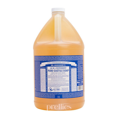 Dr.Bronner's 18-IN-1 Organic Peppermint Liquid Soap (1gal) 3.8L