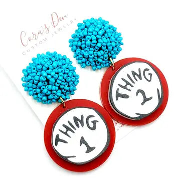 Dr.Seuss Earrings