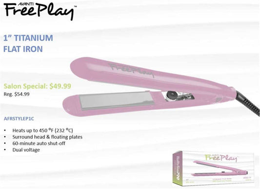 DTC TITANIUM 1" FLAT IRON PROVENCE LE (AFRSTYLEP1C)