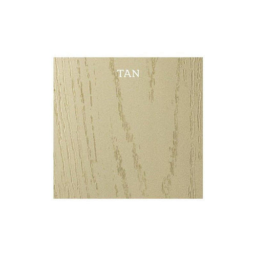 Durasheds DuraGrain Privacy w/ Accent Fence Tan