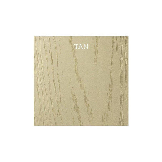 Durasheds DuraGrain Privacy w/ Accent Fence Tan