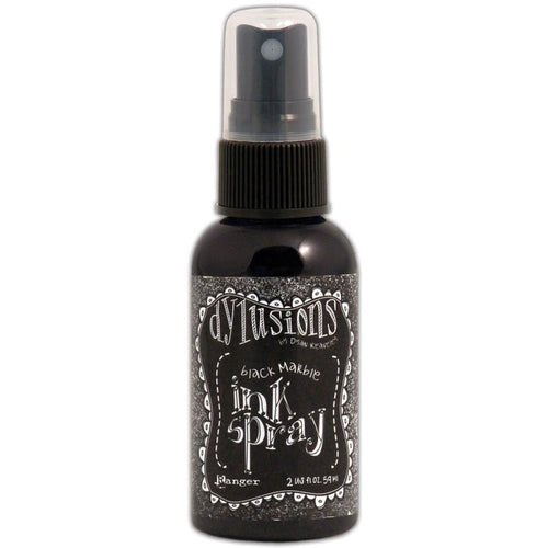 RANGER-Dylusions by Dyan Reaveley: Ink Spray. This ink spray is a concentrated colorant for use on porous surfaces. Use it on paper, canvas, wood, clay, and more to create fantastic cards, scrapbooking elements, journal pages, and mixed media projects. This package contains one spray bottle filled with 2 fl. oz. of ink. Available in a variety of colors (each sold separately). Acid free, non-toxic. Made in USA. Available at Embellish Away Located in Bowmanville Ontario Canada.