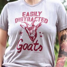 Easily Distracted by Goats Tee