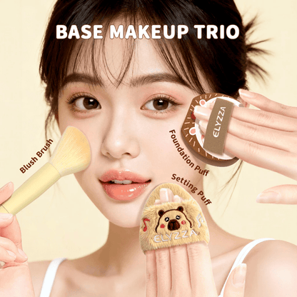 Elyzza Cutie Alliance Series 3-in-1 Airfit Base Trio مجموعة إليزا كيوتي ألاينس سيريز 3 في 1 إيرفيت بيس تريو - Princess Cosmetics Qatar