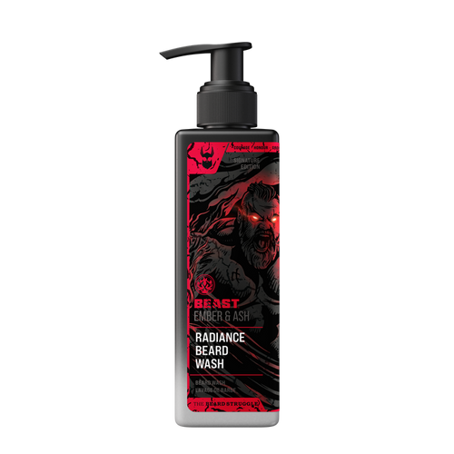 Beast: Ember & Ash Beard Wash. The Beard Struggle