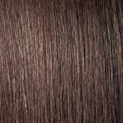 OUTRE kinky passion twist hair extensions in dark brown braid texture close-up