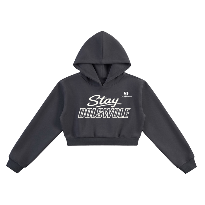 Essential Cropped Hoodie