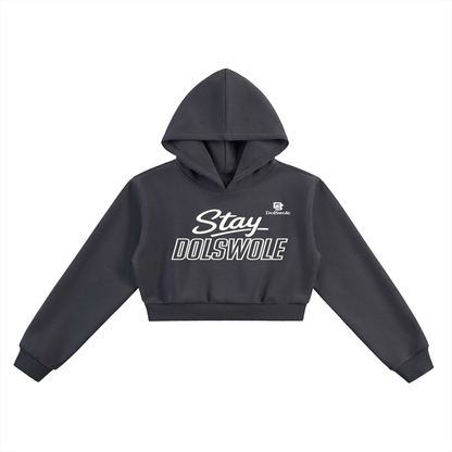 Essential Cropped Hoodie
