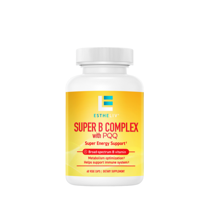 ESTHELIV SUPER B COMPLEX with PQQ Super Energy Support+