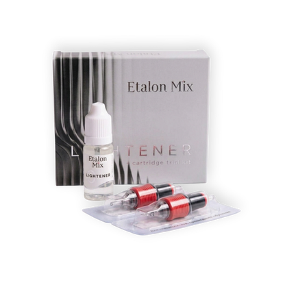Etalon Mix Color Pigment Remover 10ml and Cartridge Sample Kit With Complete Education Supreme Permanent
