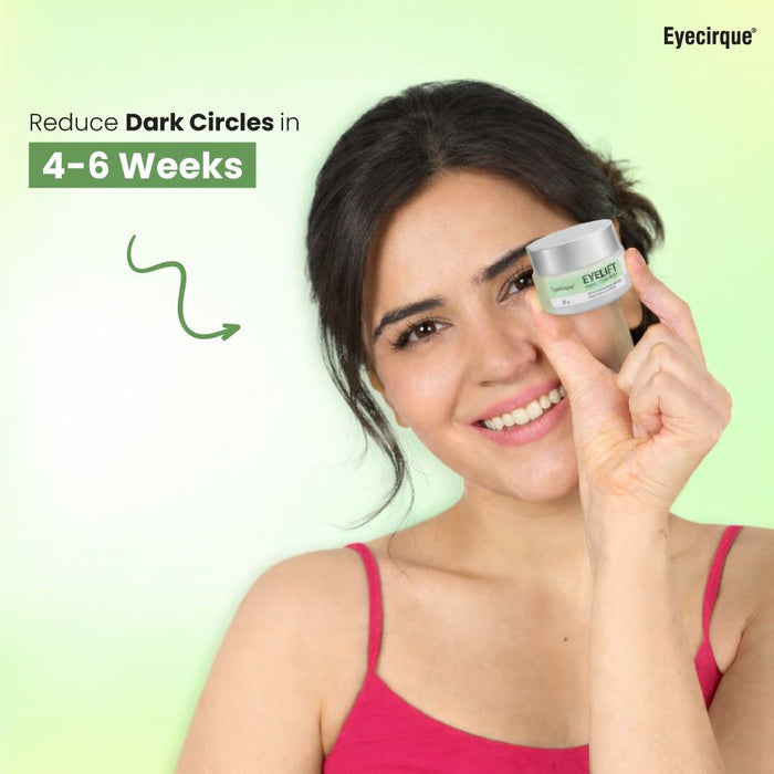 Eyelift Under Eye Gel Cream for Dark Circles, Puffy Eyes, Eye Bags & Wrinkles Pack of 2