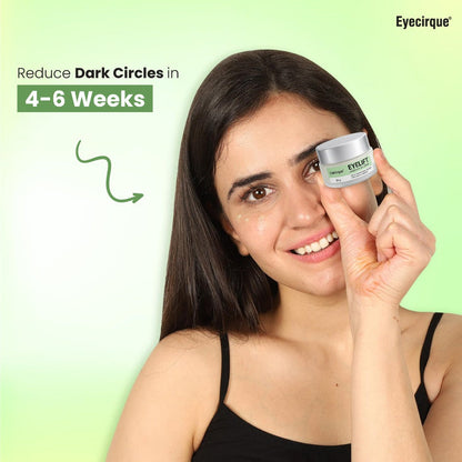 Eyelift Under Eye Gel Cream for Dark Circles, Puffy Eyes, Eye Bags & Wrinkles Pack of 2