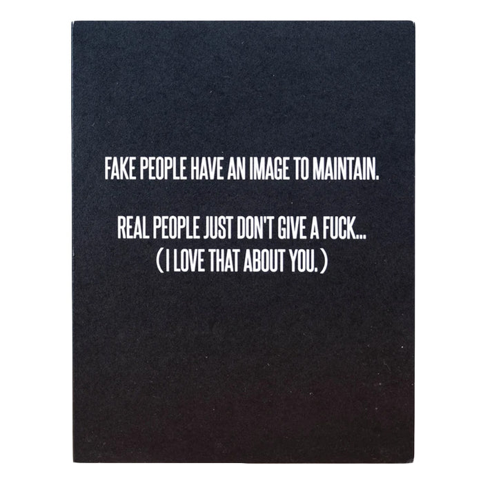 Fake People Card - Domestic Domestic