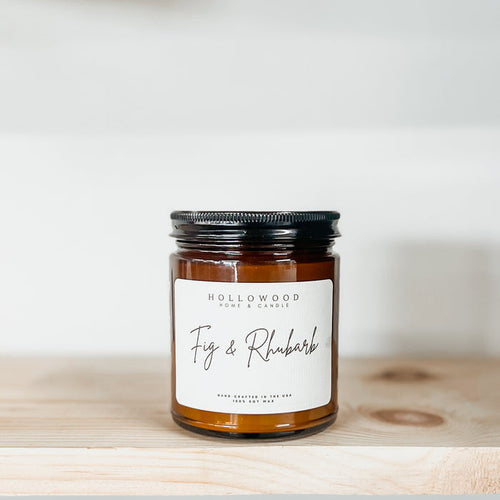 FIG & RHUBARB | CANDLE BAR CANDLE