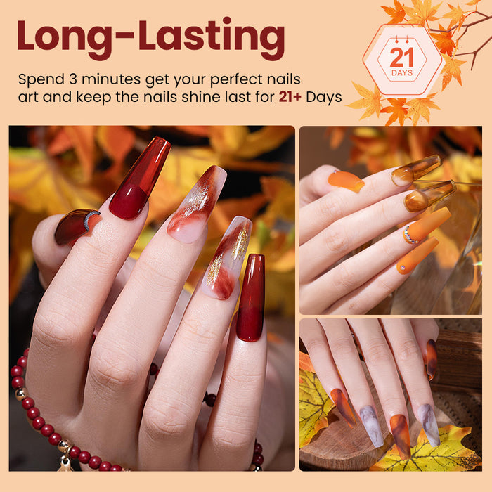 Easy Blooming Gel Creates Fancy Elegant Nail Art Seconds