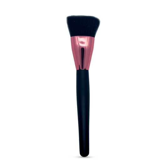 Flat Angled Contour Brush – Rose Gold & Black