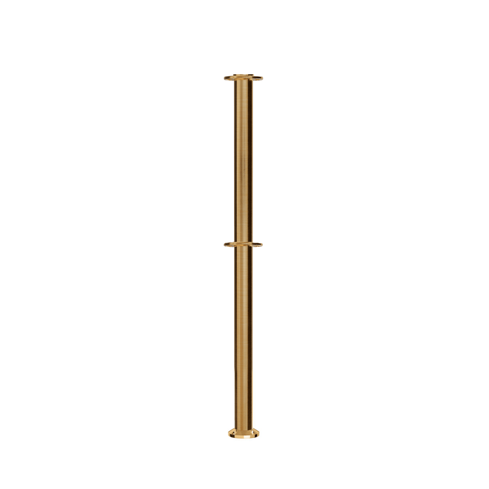 SATIN BRASS / FLAT TOP