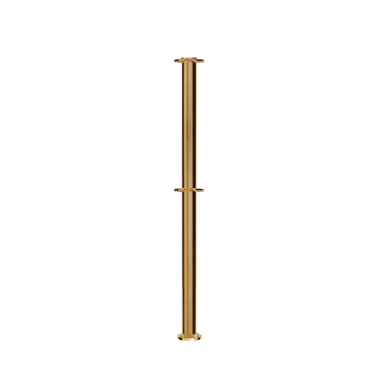 SATIN BRASS / FLAT TOP