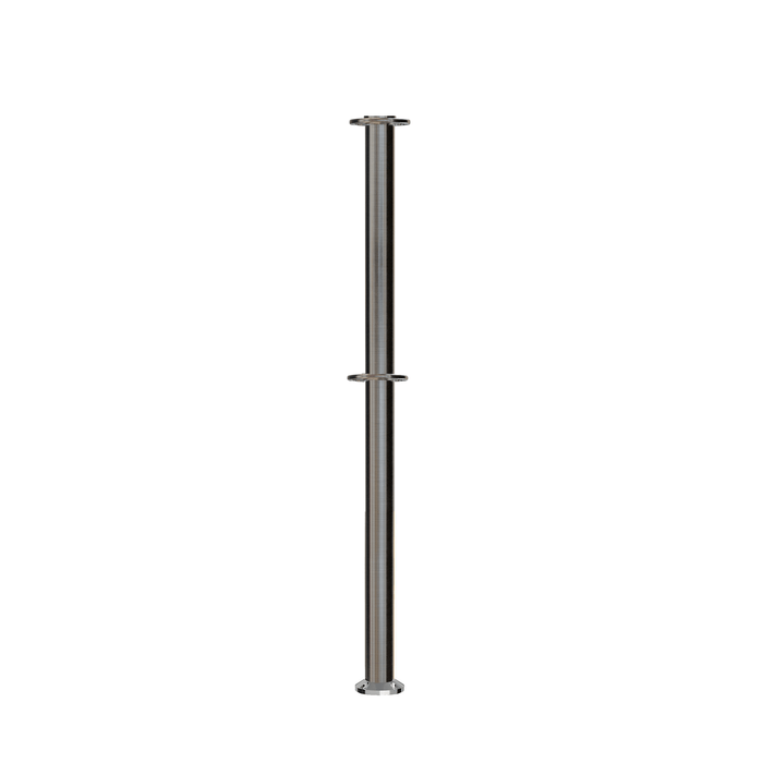 SATIN STAINLESS STEEL / FLAT TOP