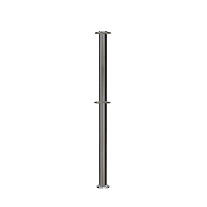 SATIN STAINLESS STEEL / FLAT TOP