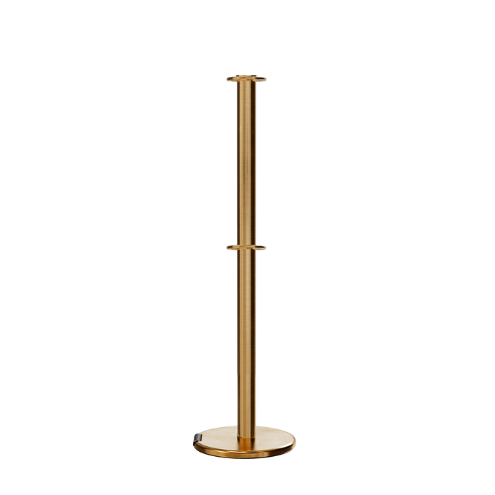 SATIN BRASS / TAPPED FOR SIGN FRAME