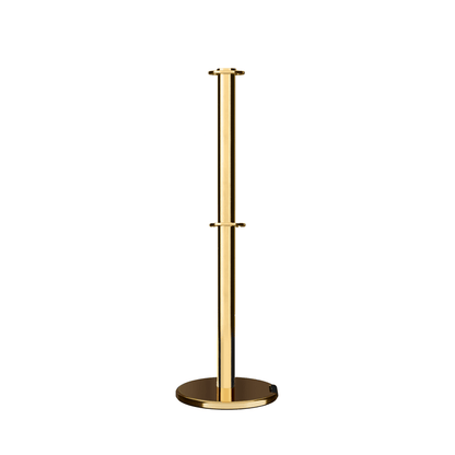 POLISHED BRASS / TAPPED FOR SIGN FRAME