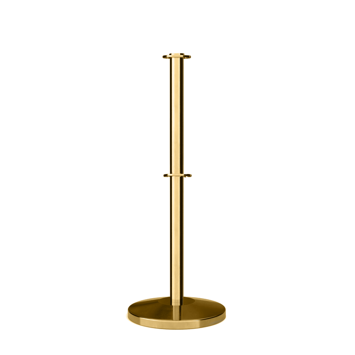 POLISHED BRASS / TAPPED FOR SIGN FRAME